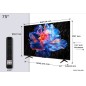 TCL 75P69K 75 4K UHD (2160p) Sort